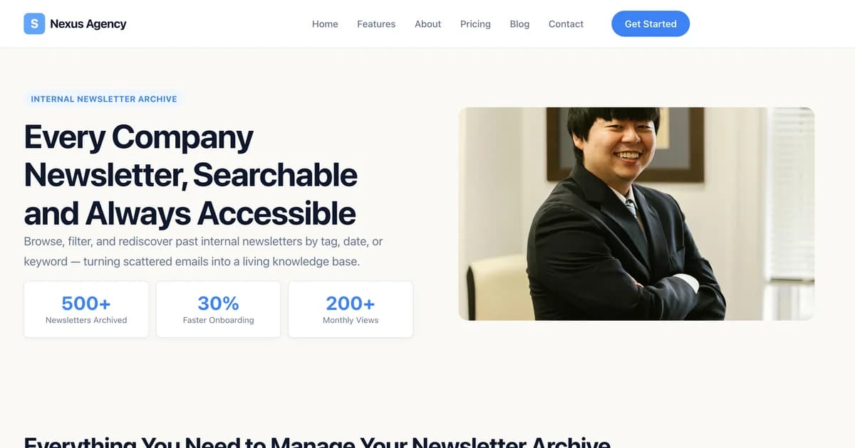 Newsletter Archive